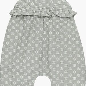 Rylee + Cru Kinsley Embroidered Cotton Gauze Romper